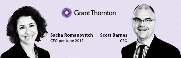 Sacha Romanovitch en Scott Barnes - Grant Thornton